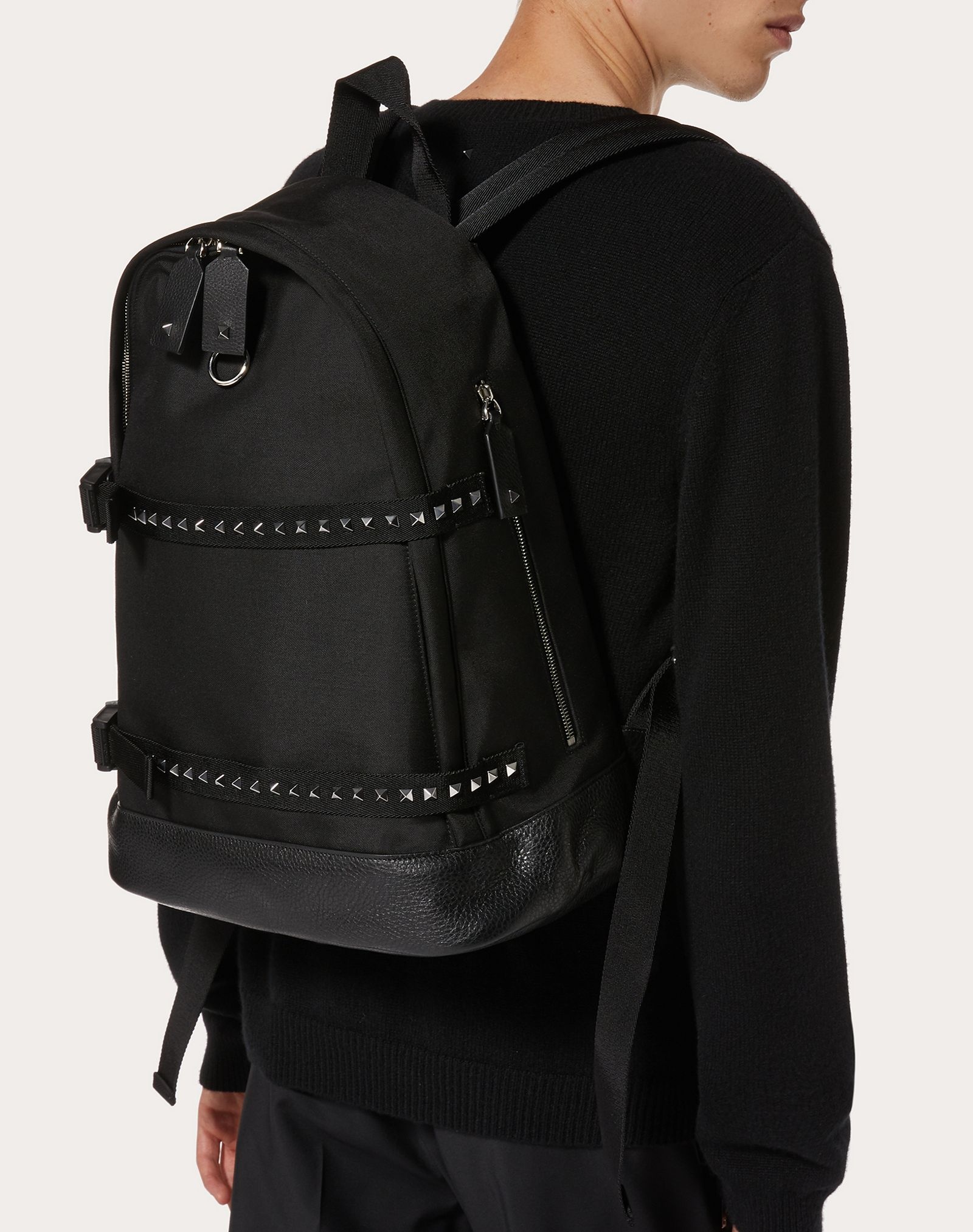 Rockstud Nylon Backpack - 6