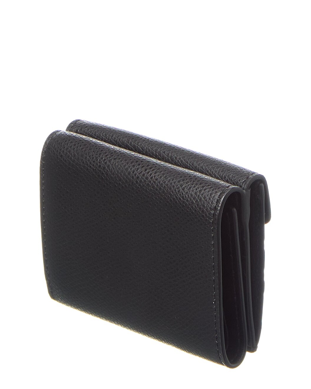 FENDI Micro Trifold Leather Wallet - 2