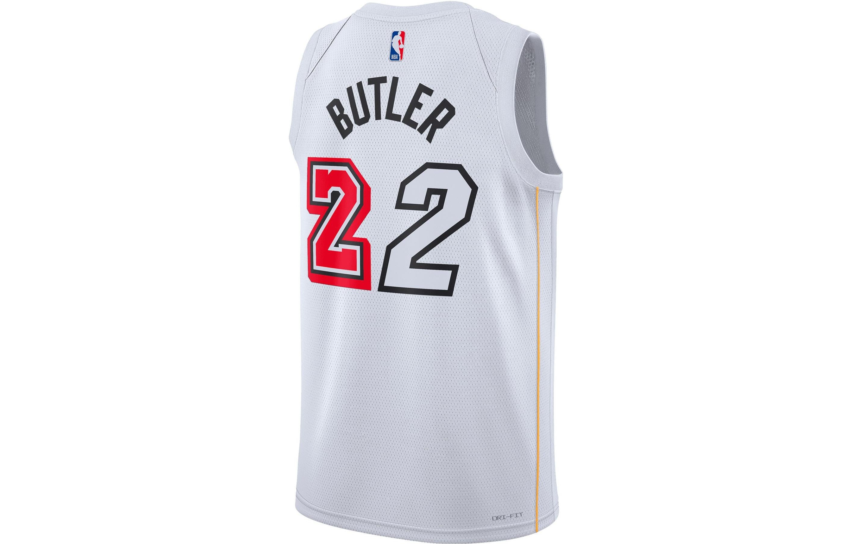 Nike Dri-FIT NBA Miami Heat Jimmy Butler City Edition 2022/23 Swingman Jersey DO9599-100 - 2