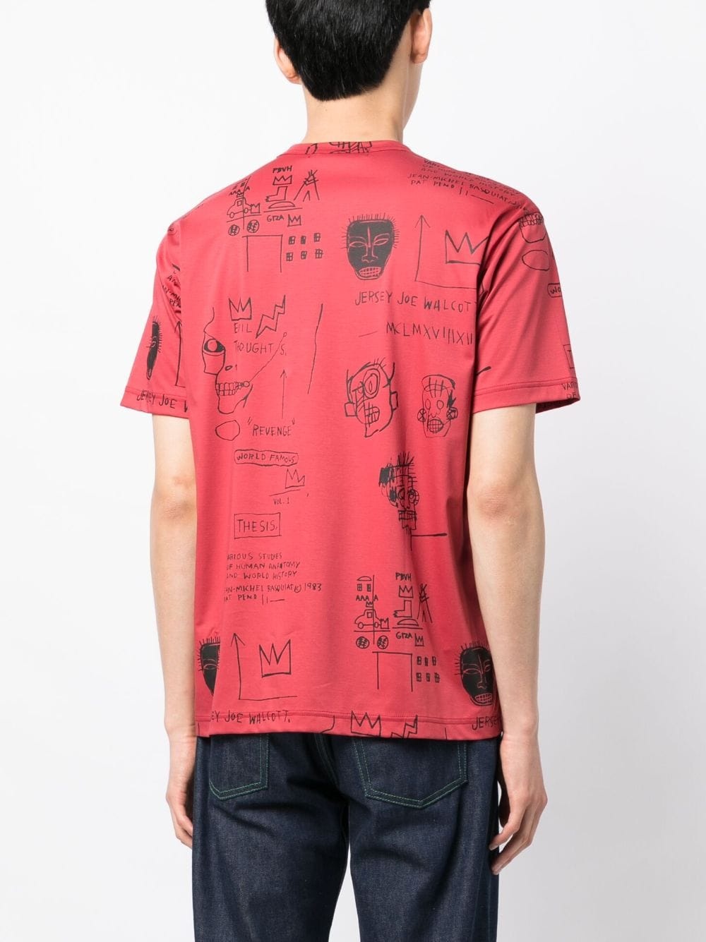 x Basquiat cotton T-shirt - 4