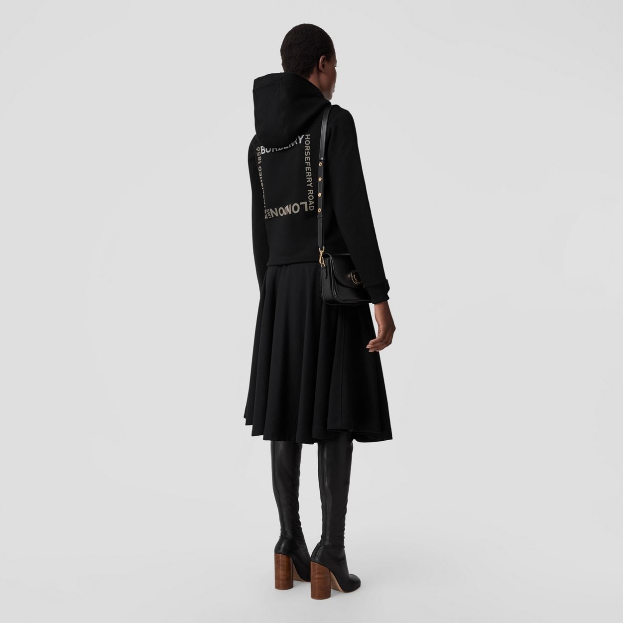 Horseferry Square Print Cotton Hoodie - 2
