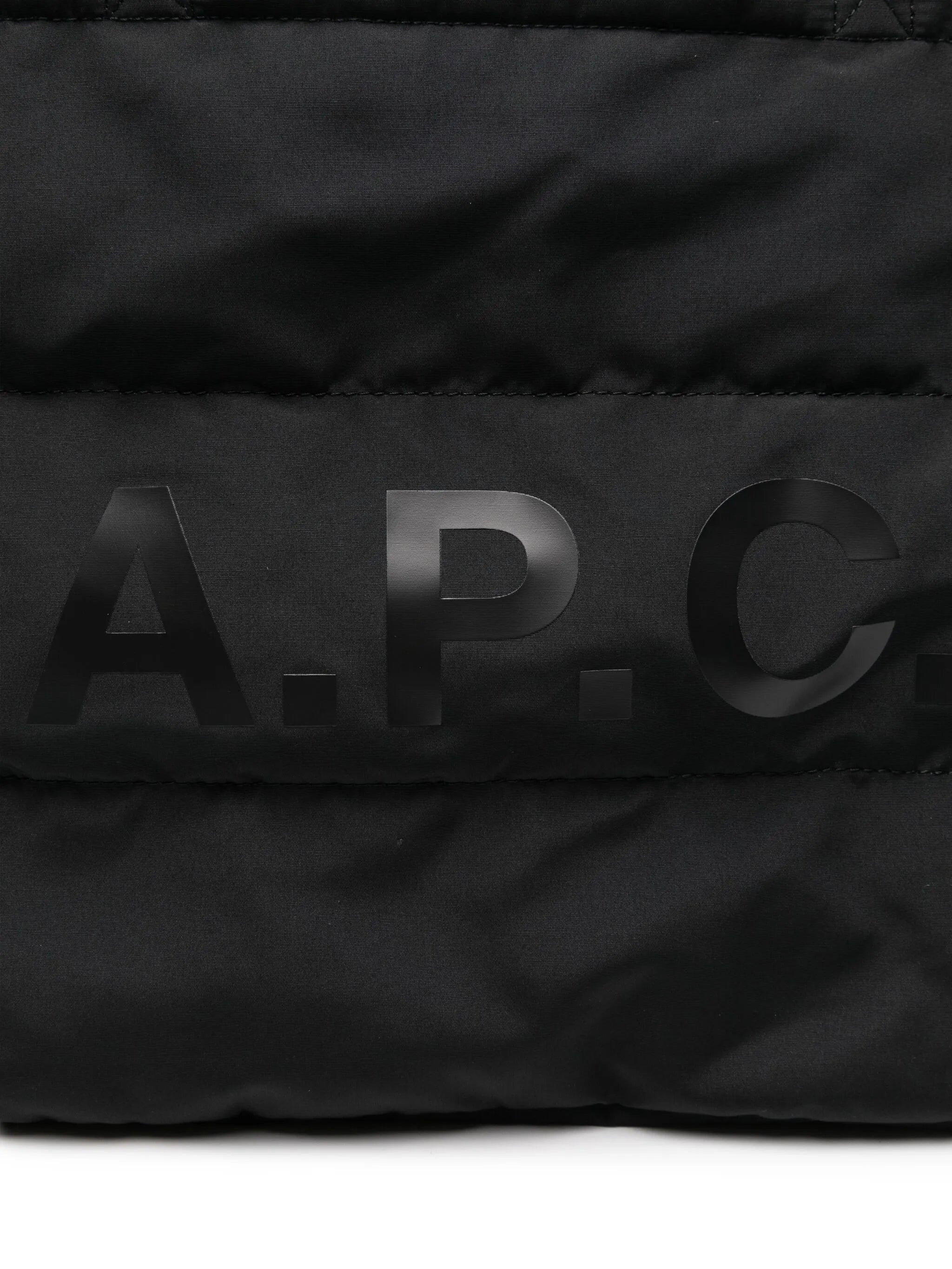 A.p.c. Quilted Logo-print Tote Bag - 4