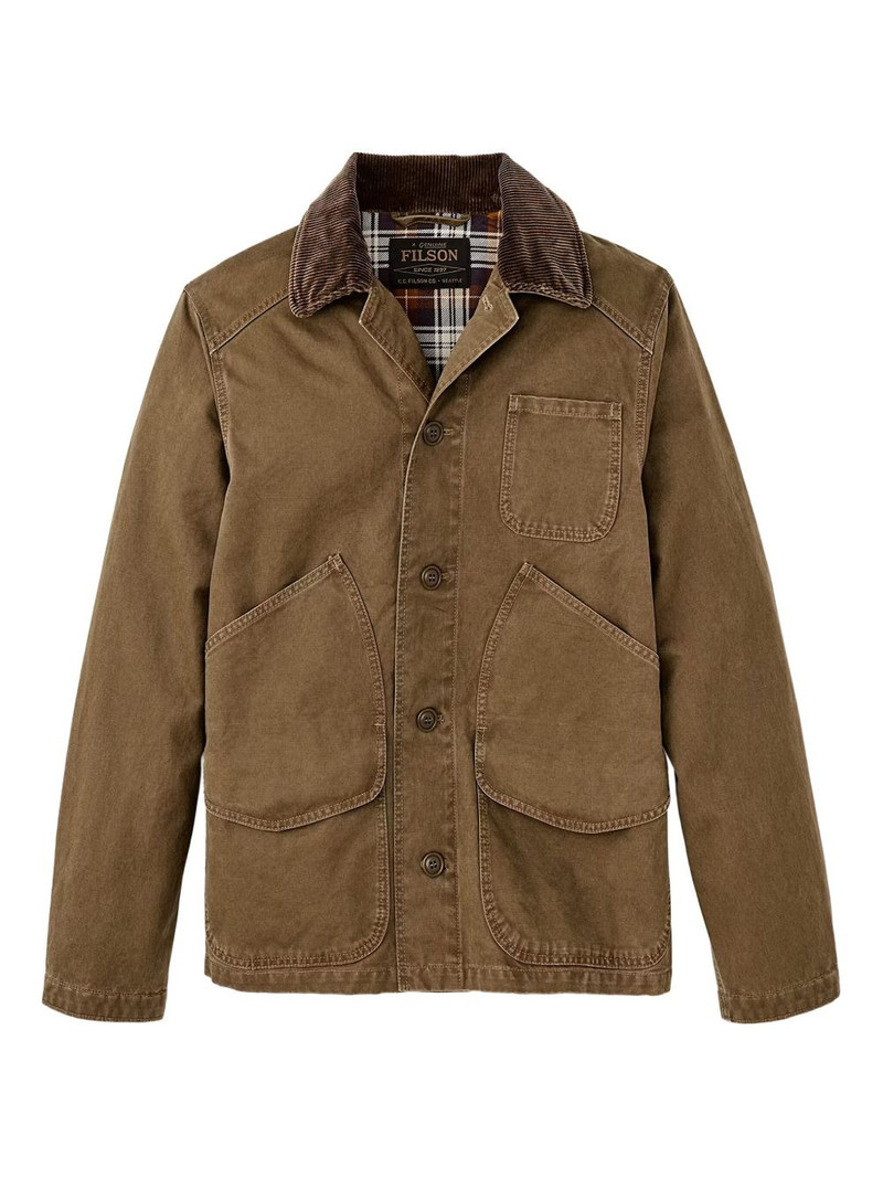 corduroy-collar cotton jacket 1