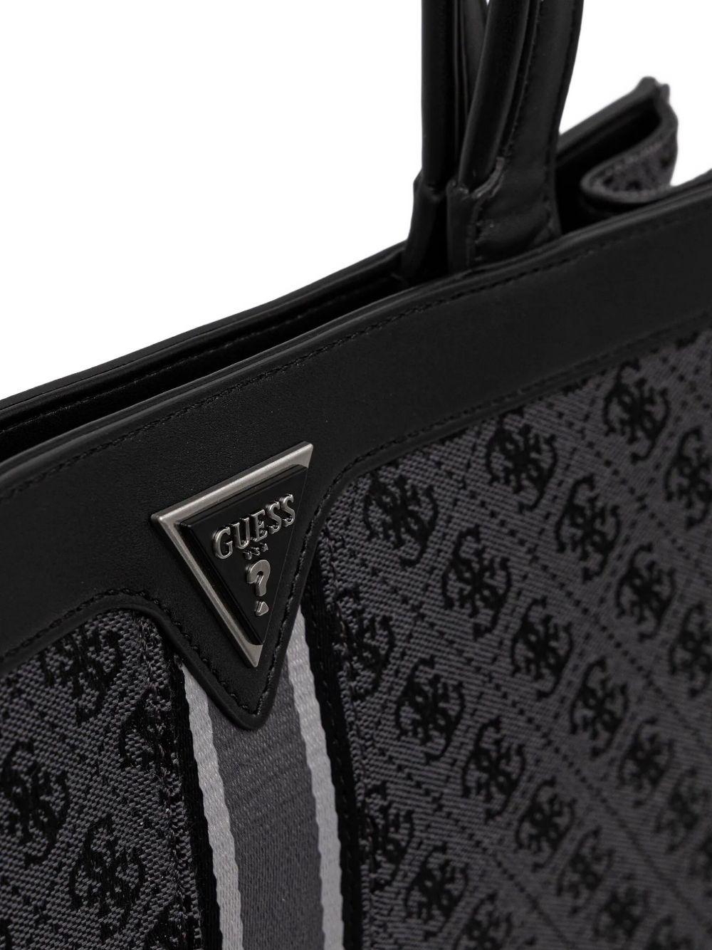 Milano striped tote bag - 4