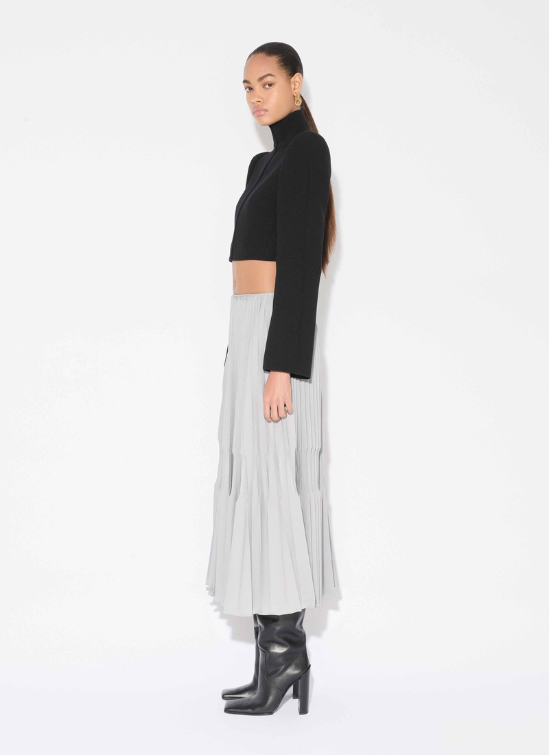 WOOL HIGH NECK JACKET 4