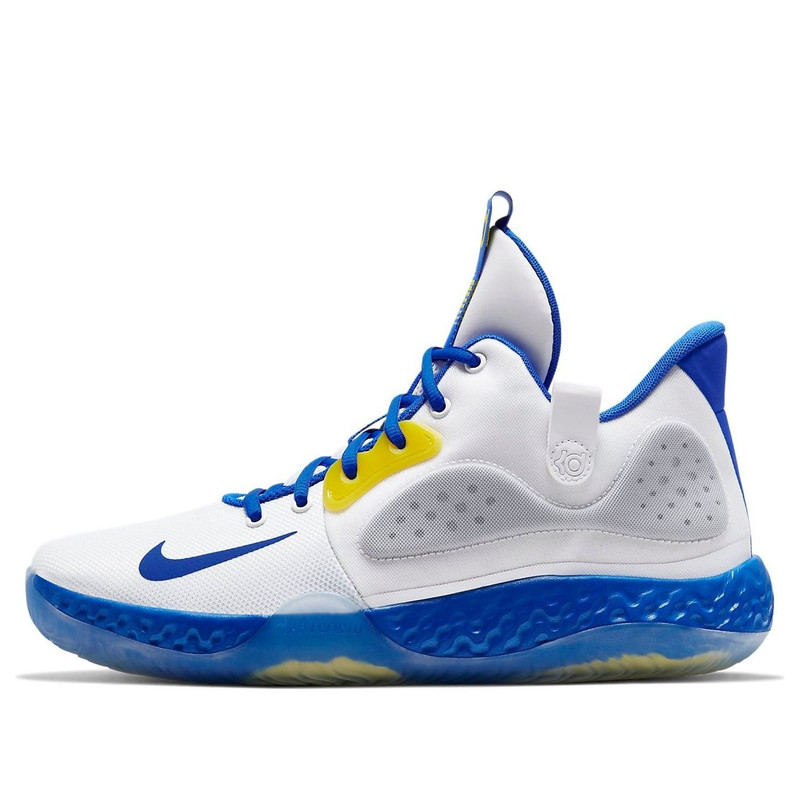 나이키 KD Trey 5 VII EP 남자 '백색 파란 황색' AT1198-101 - 1