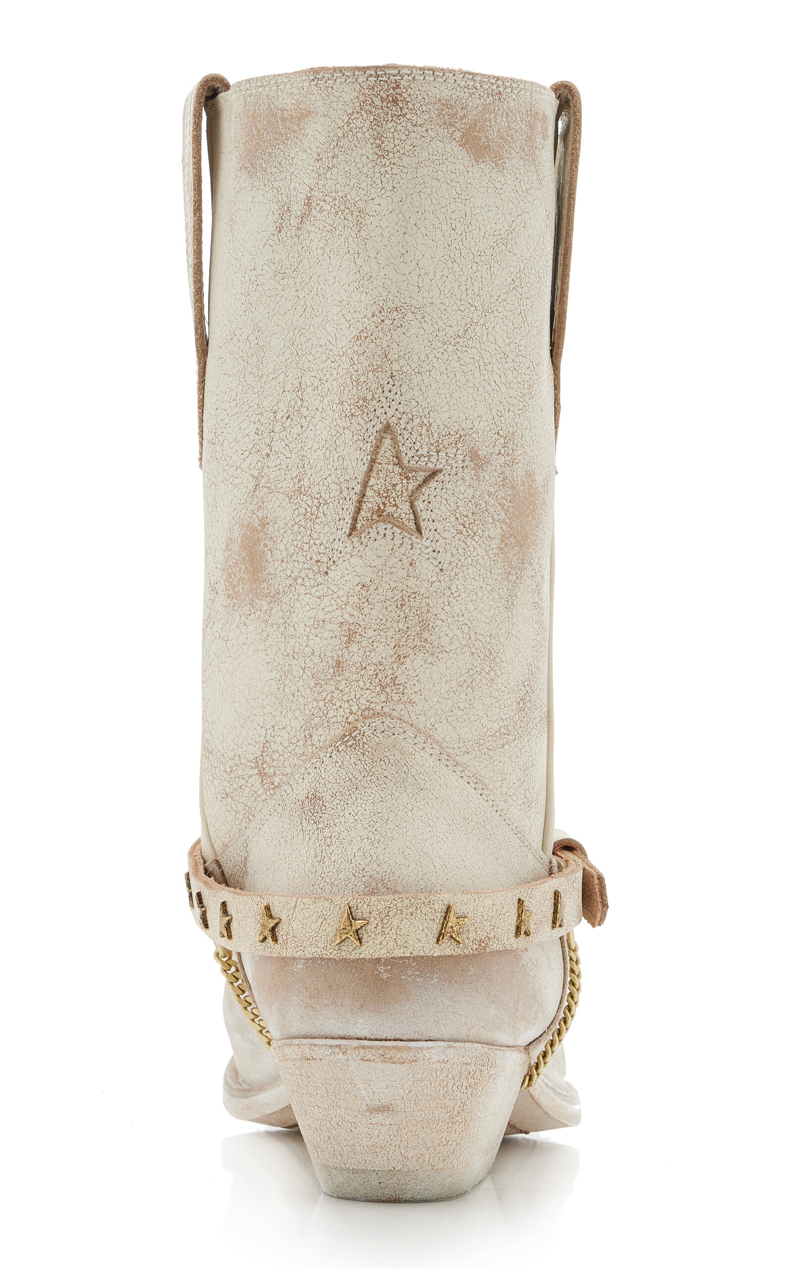 Wish Star Leather Boots white - 4