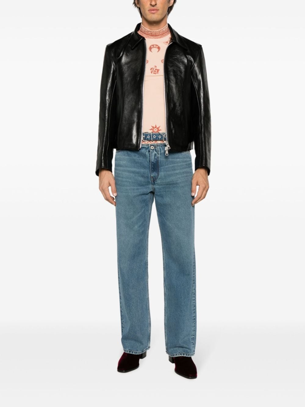 Evergreen mid-rise wide-leg jeans - 3