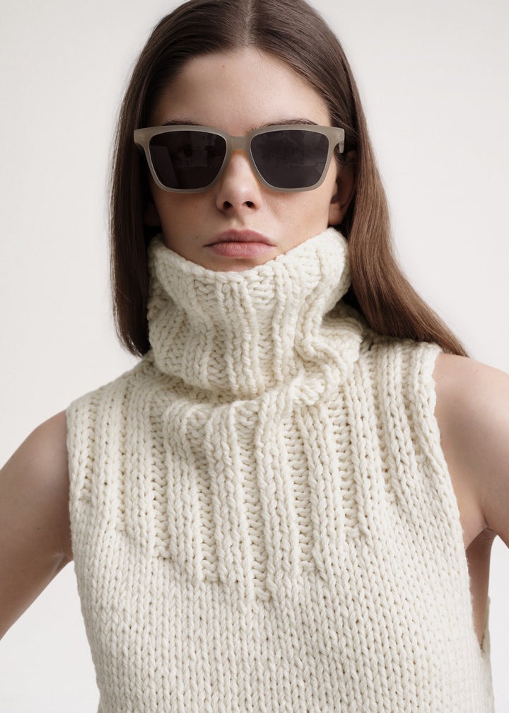 The squares sunglasses warm steel - 2