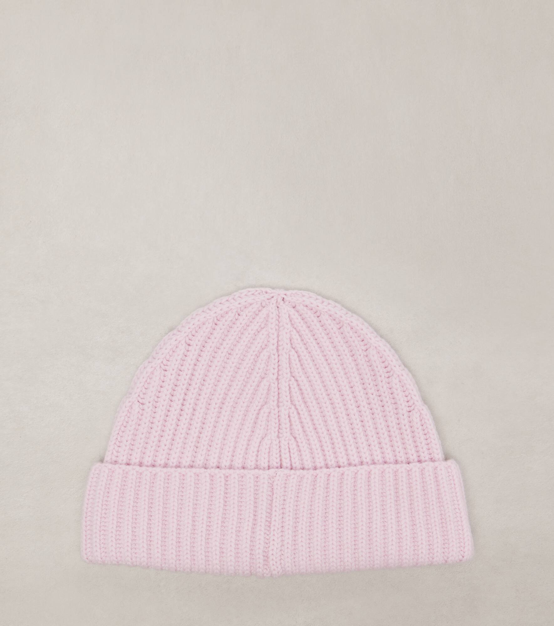 Logo cashmere beanie - 4