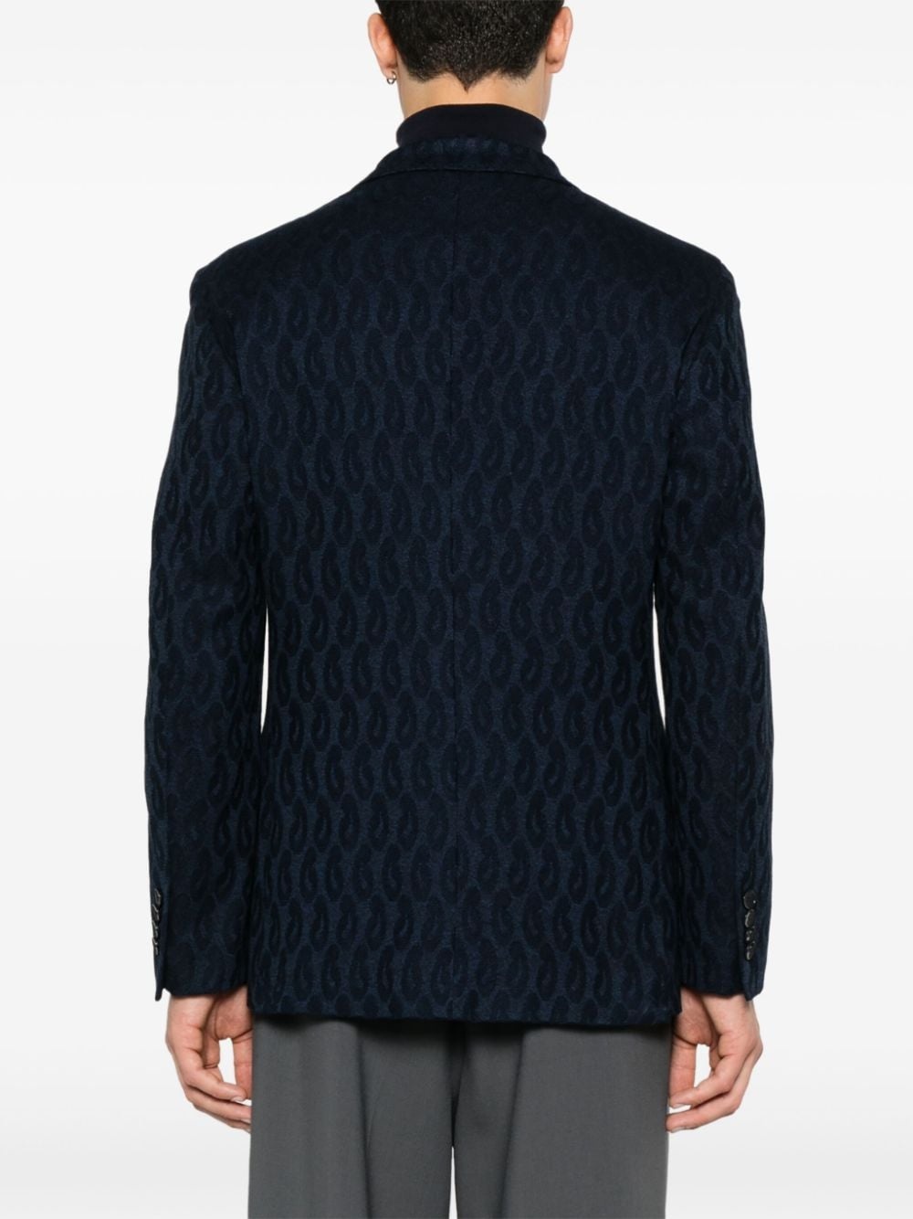 cotton blazer - 4