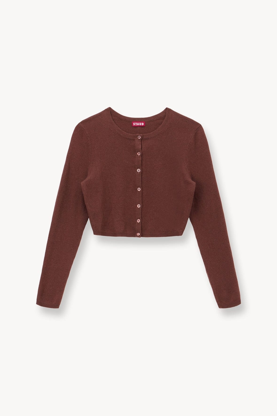 STAUD DEANNA SWEATER CLOVE - 1