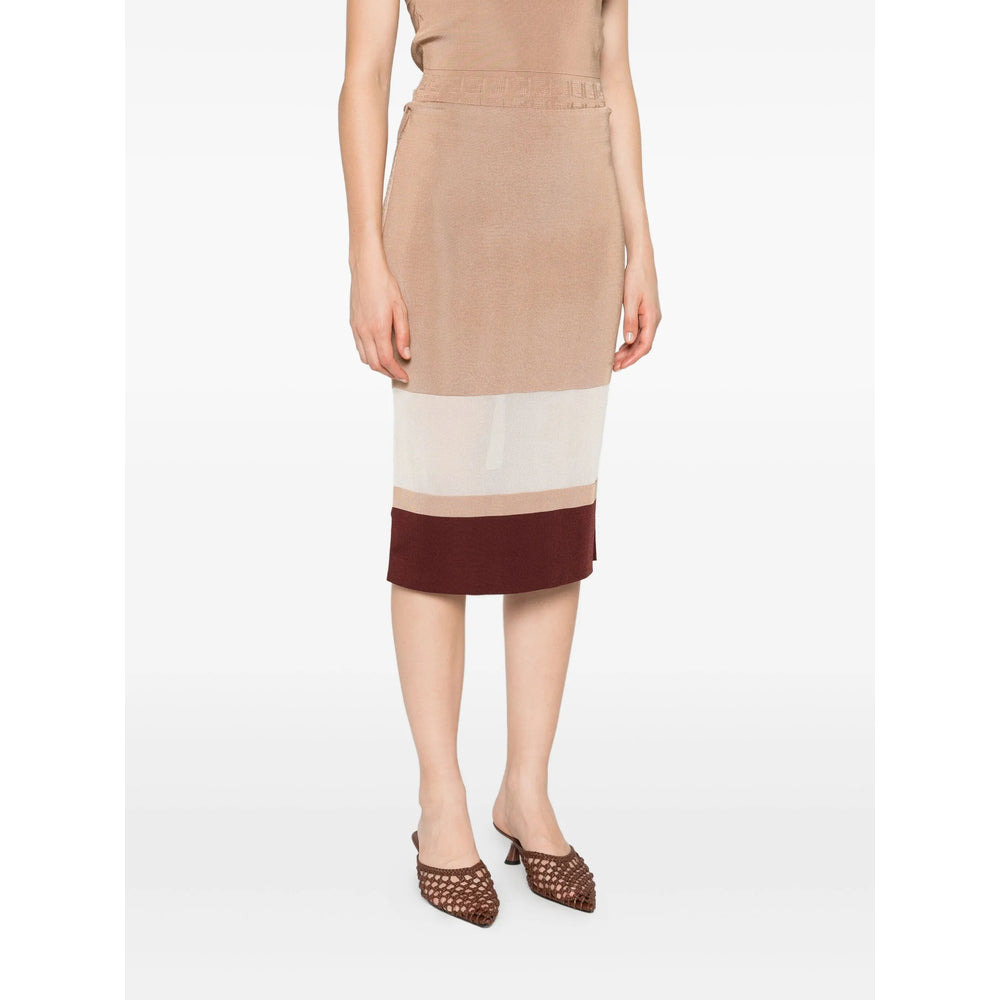 Fendi Brown Skirts - Pencil Skirts Women - 2