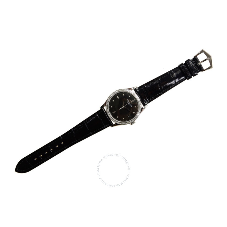 Patek Philippe Calatrava Automatic Diamond Black Dial Men's Watch 5297G-001 - 3