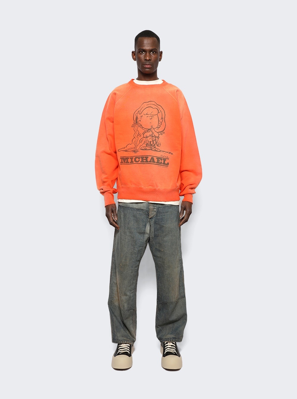 Crewneck Sweatshirt Orange - 2