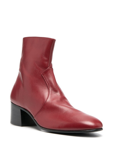 SAINT LAURENT James 60mm block heel boots outlook