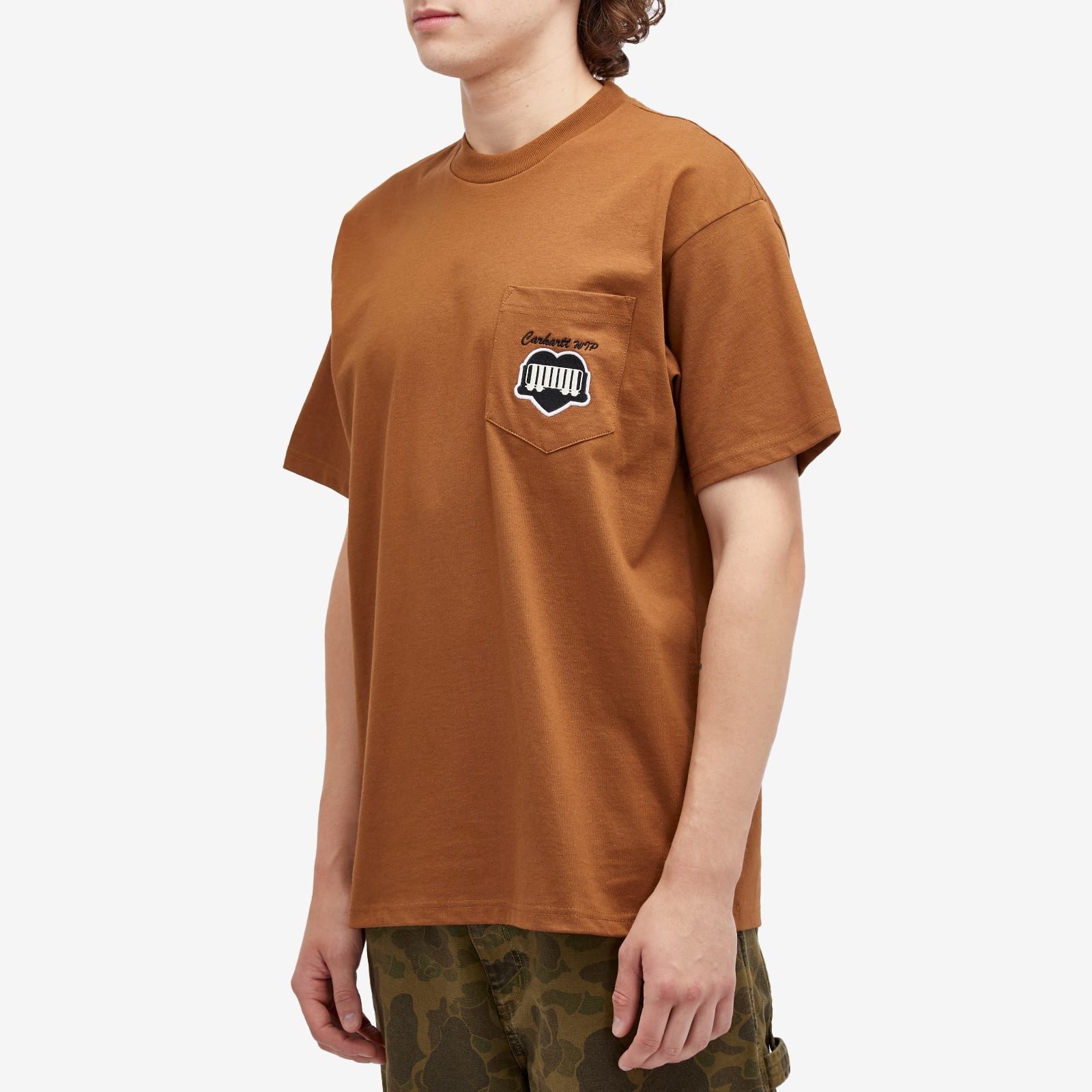 Carhartt WIP Heart Train Pocket T-Shirt - 2