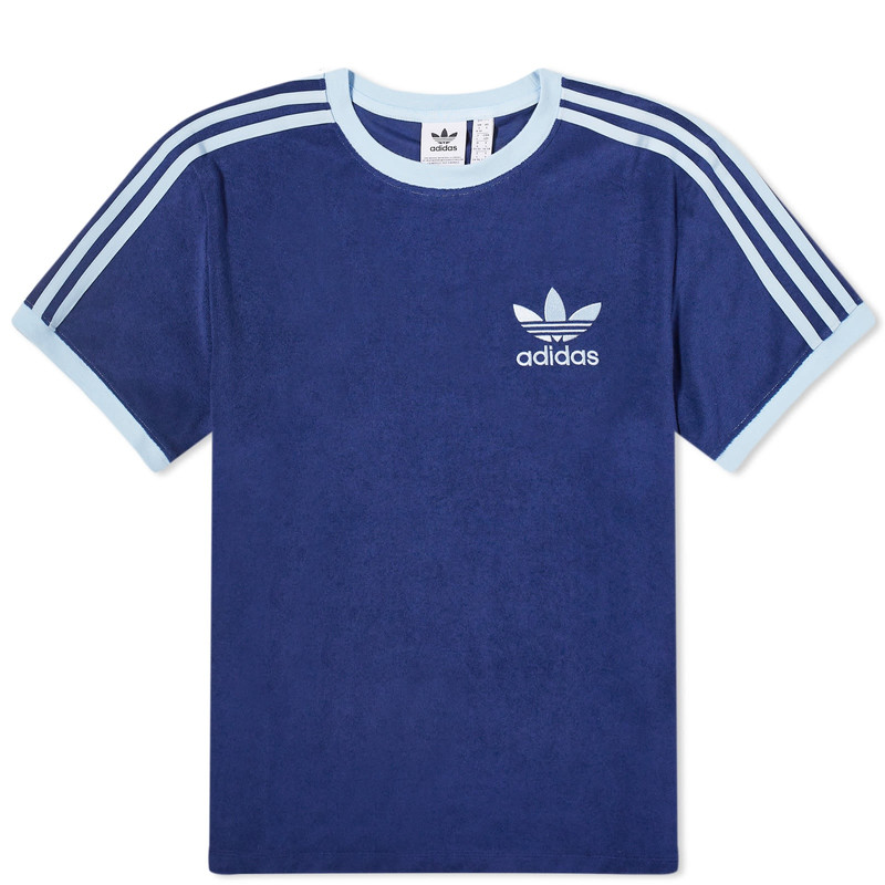 Adidas Terry 3 Stripe T-shirt - 1