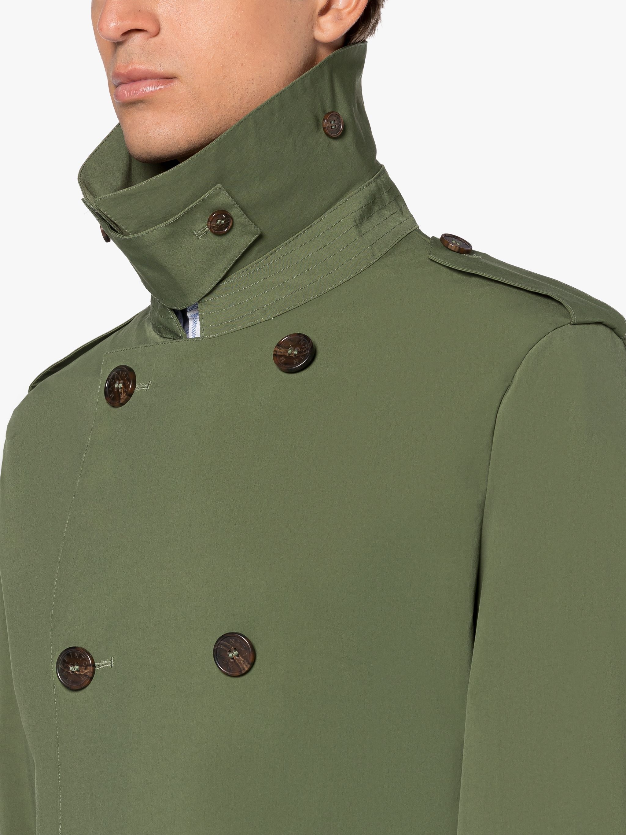 KINGS FOUR LEAF CLOVER ECO DRY TRENCH COAT - 5