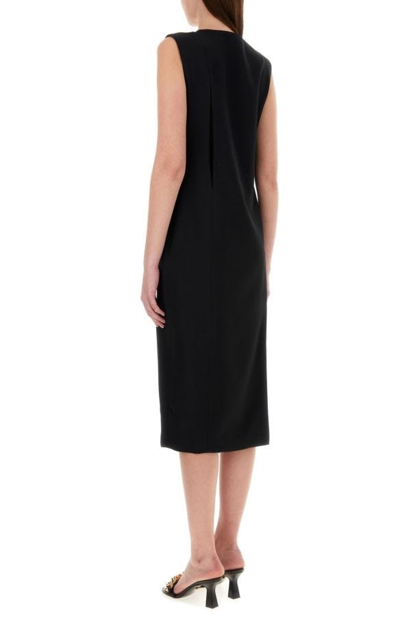 ワンピース VERSACE Black Acetate Blend Dress VERSACE Black acetate blend dress | gebnegozionline | REVERSIBLE