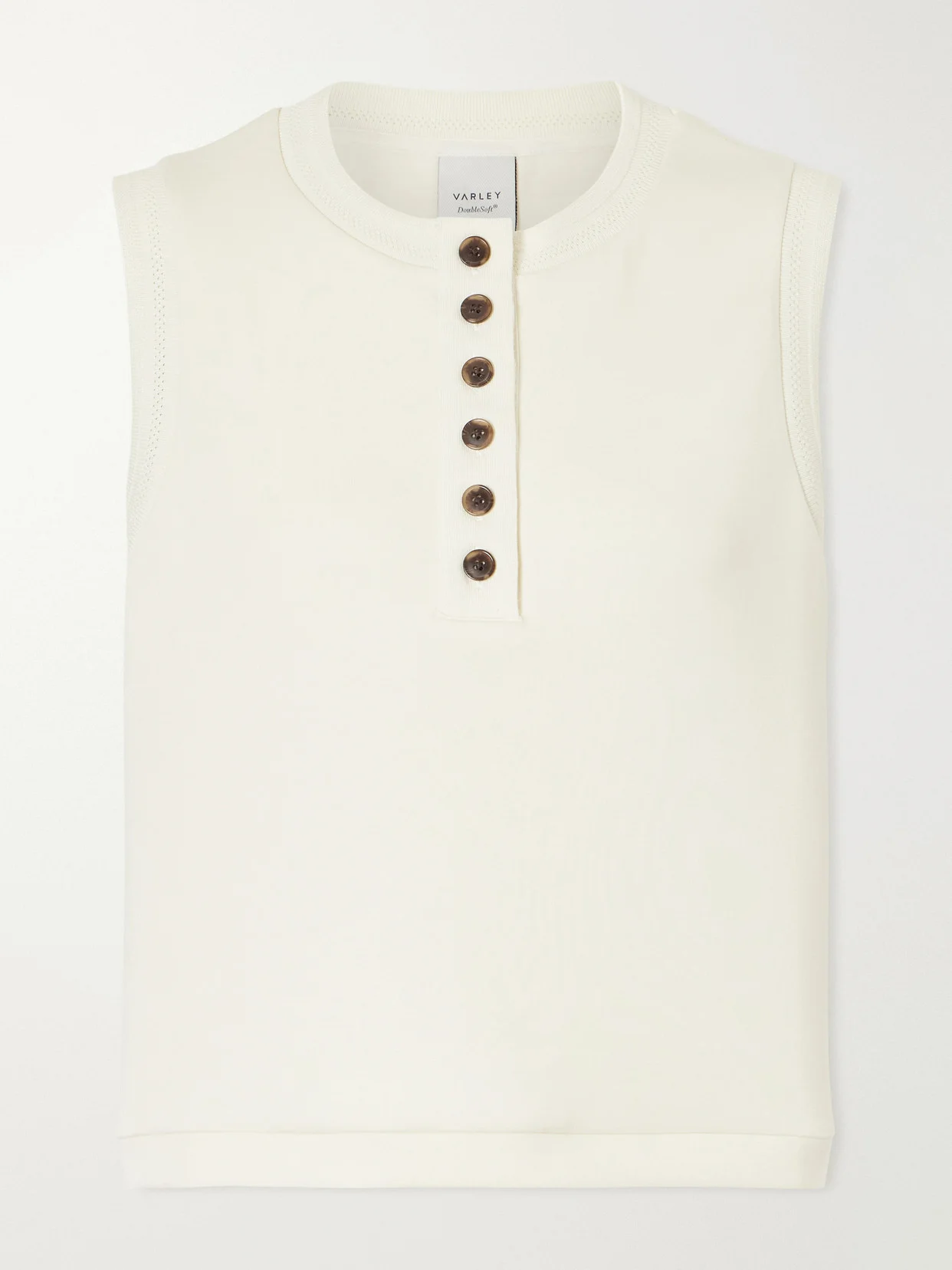 Marla Embellished Jersey Tank Top - 1
