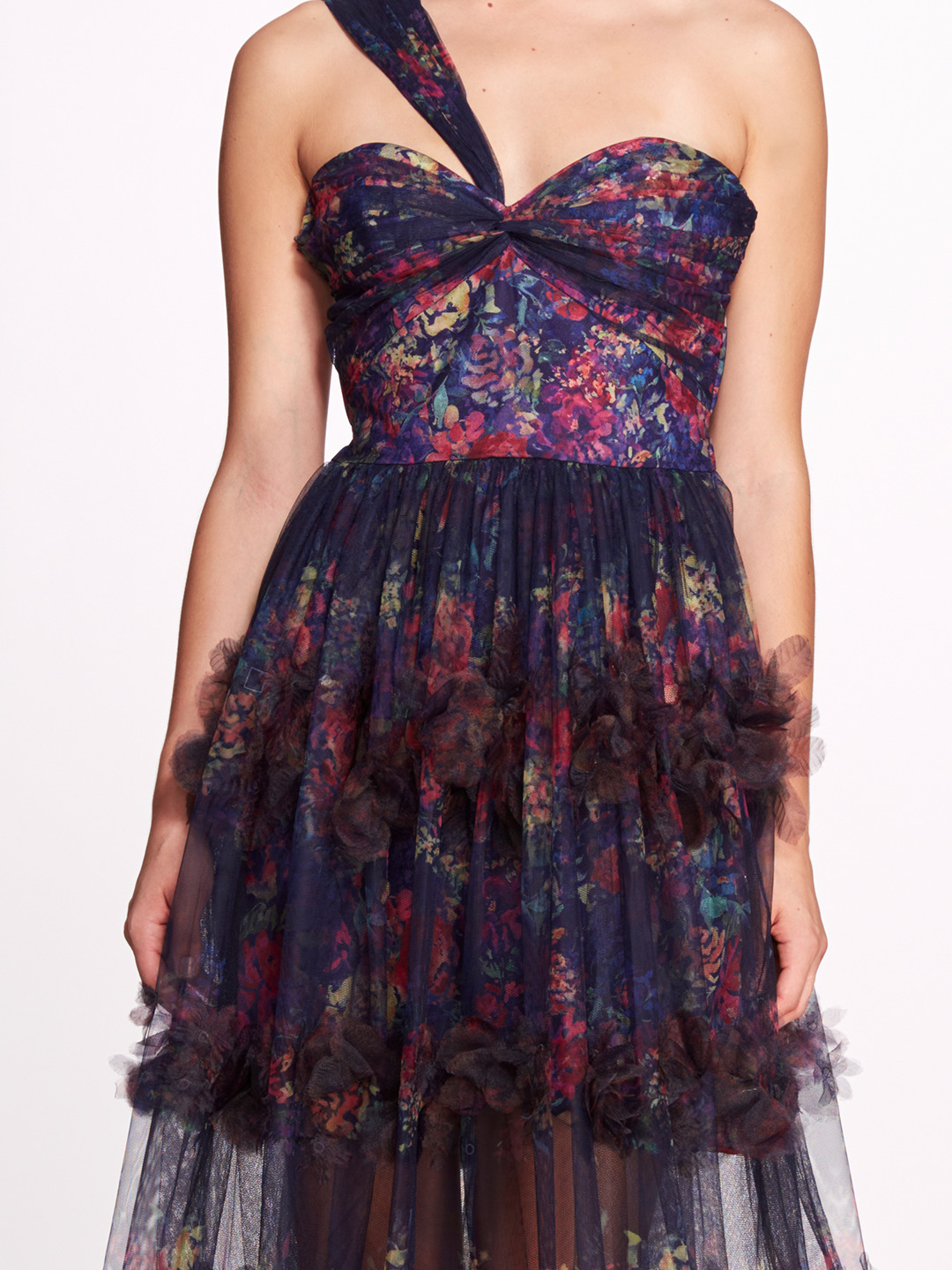 WATERCOLOR GARLAND GOWN - 4