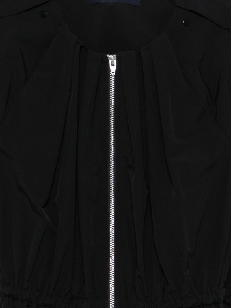 zip-fastening midi dress 3