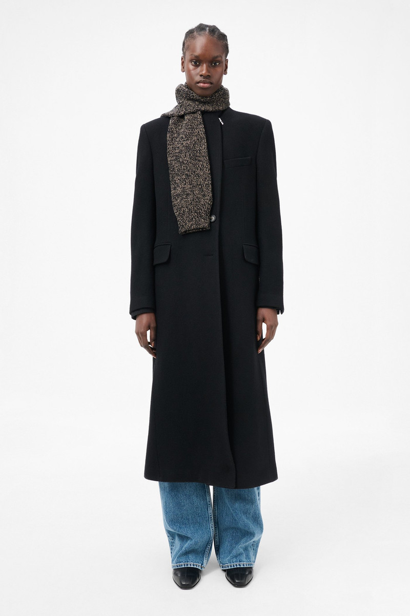 Sleeve Scarf Bear Twist Mouline Wool 3