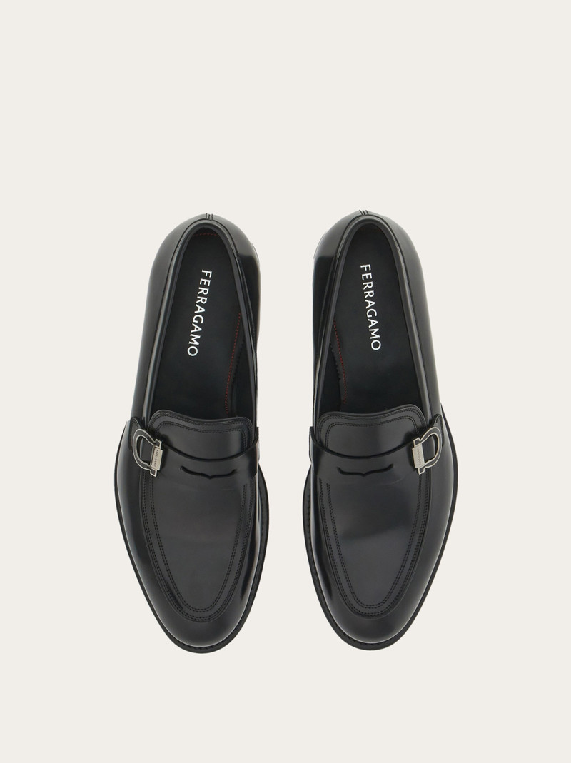 FERRAGAMO Moccasin with Gancini ornament outlook