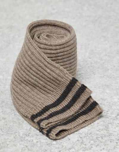 Brunello Cucinelli Sparkling cashmere rib knit socks outlook