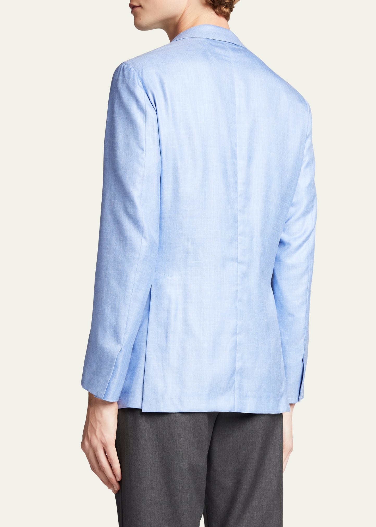 Men's Soft Cashmere-Blend Sport Jacket - 3