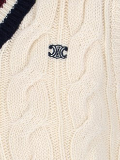 Celine Men Triomphe' Vest Sweater - 3