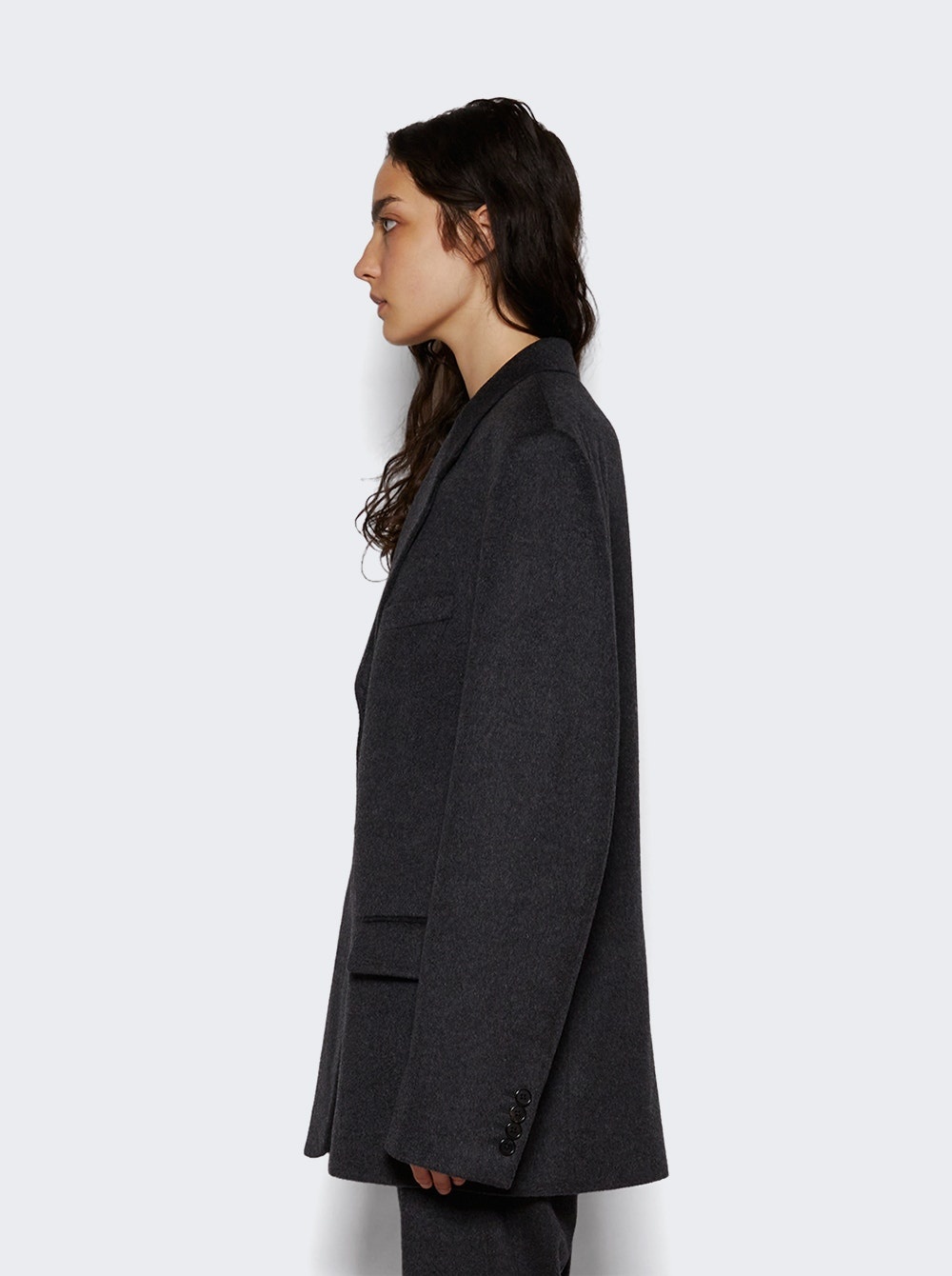 Lasonne Jacket Charcoal Melange - 4