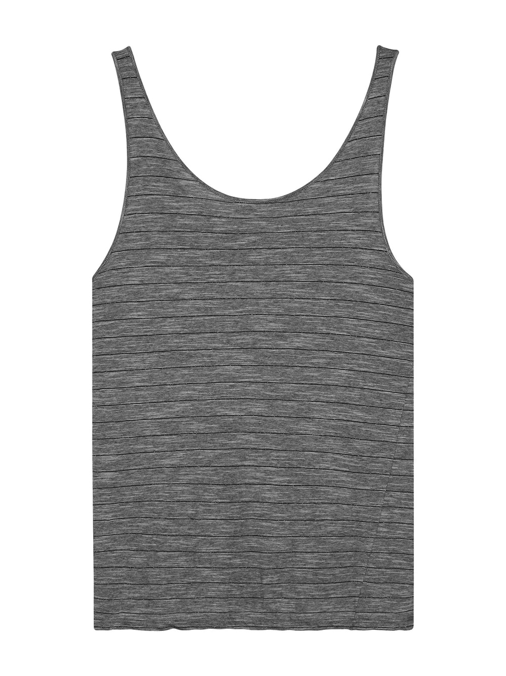 mélange tank top - 2