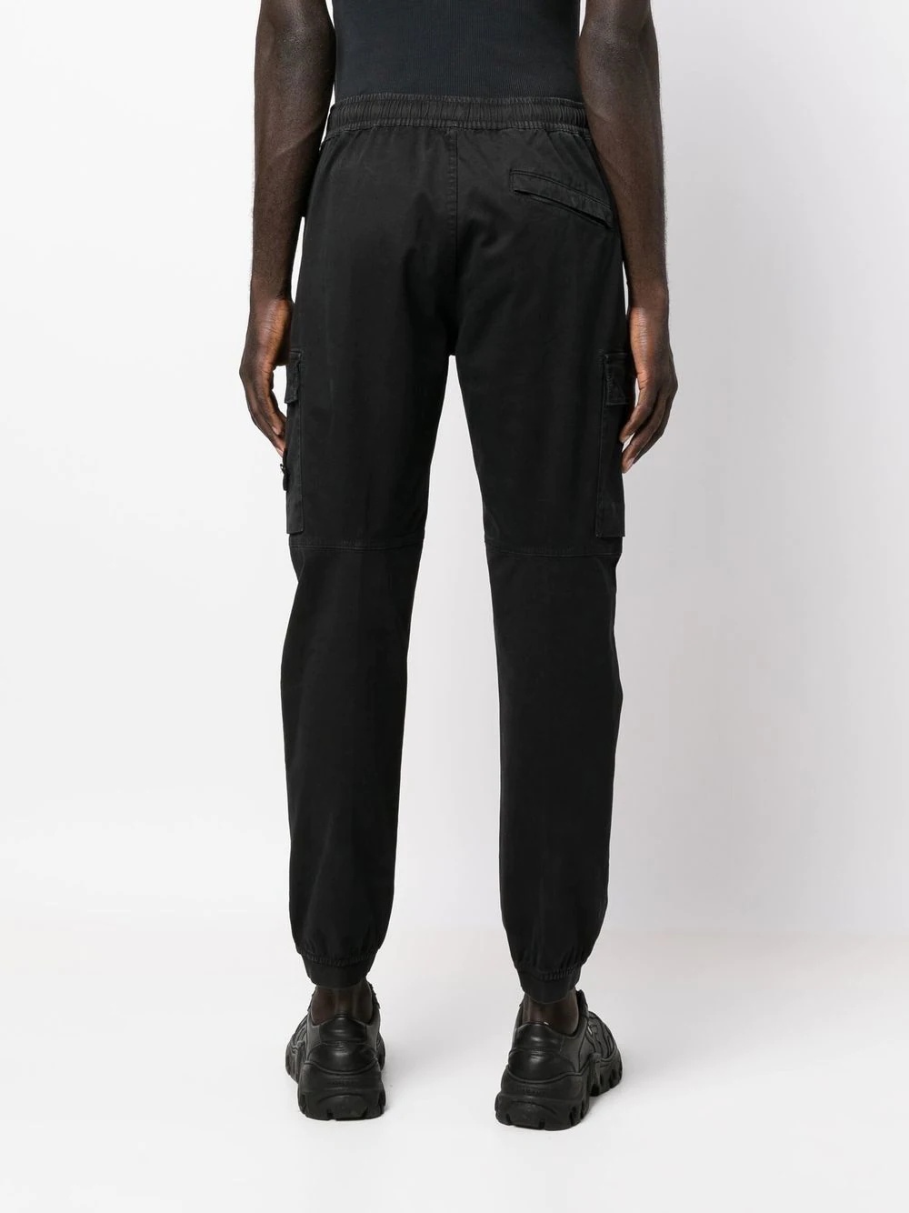 Compass-patch cargo trousers - 4