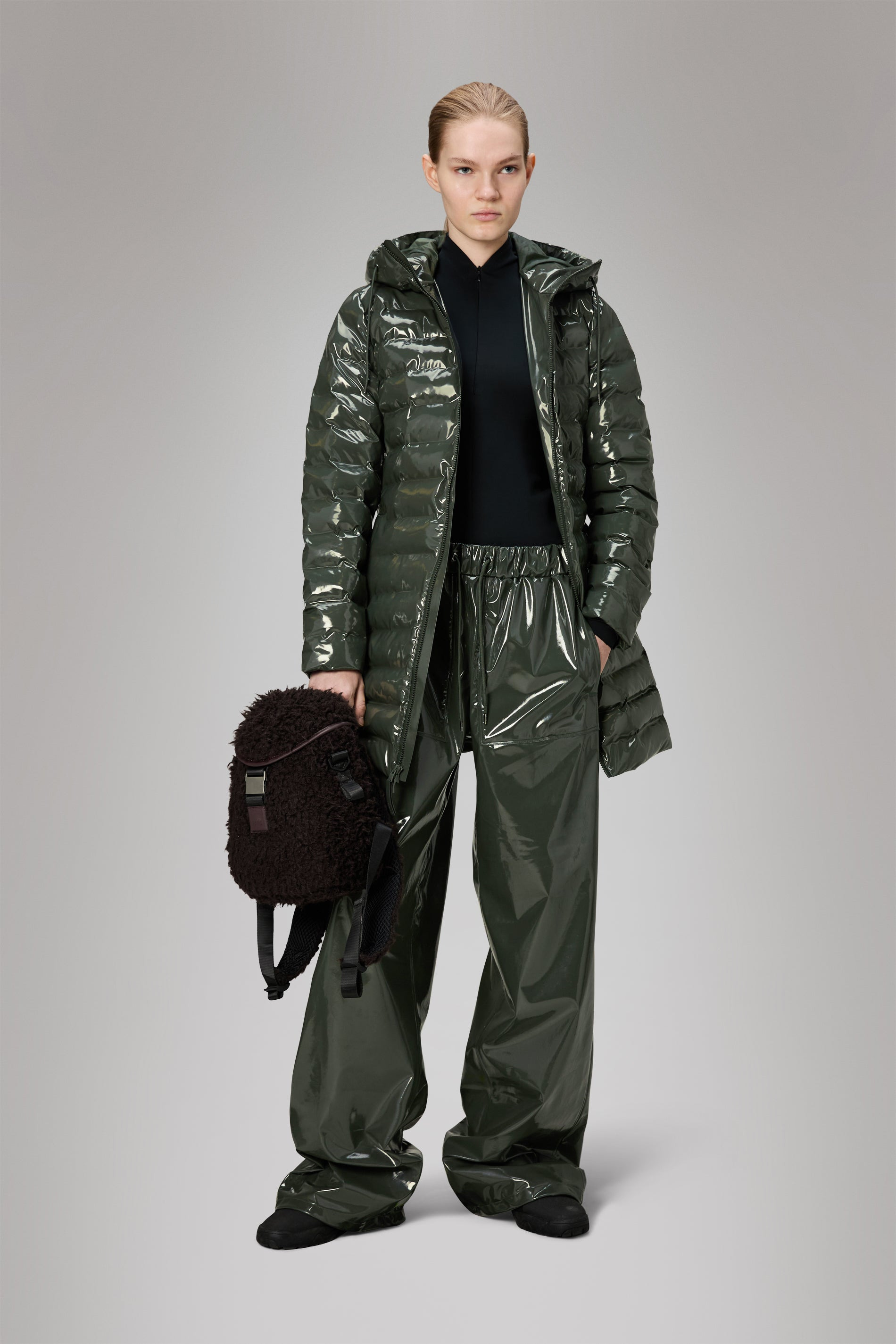 Lohja Long Puffer Curve Jacket - 4