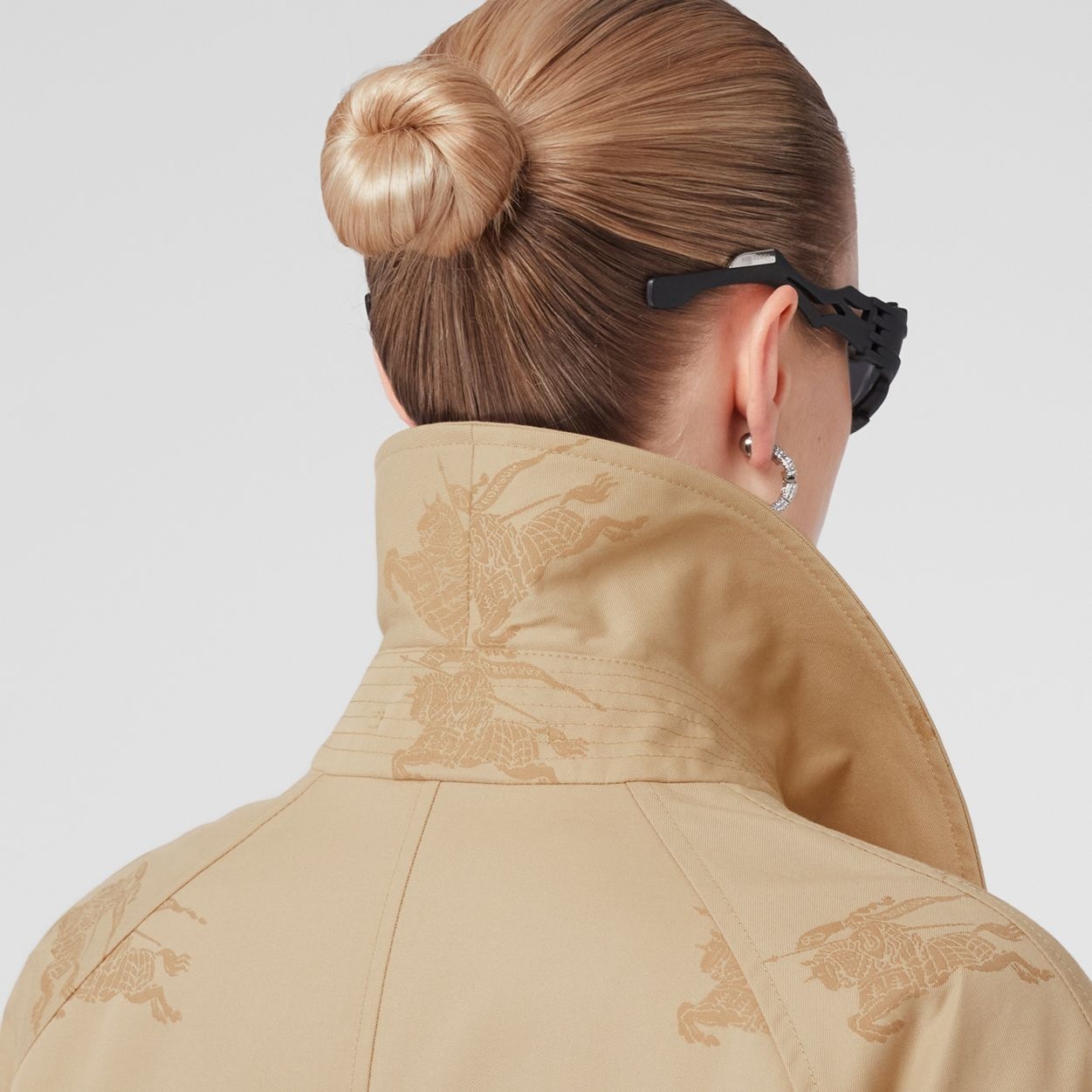 EKD Cotton Gabardine Car Coat - 5