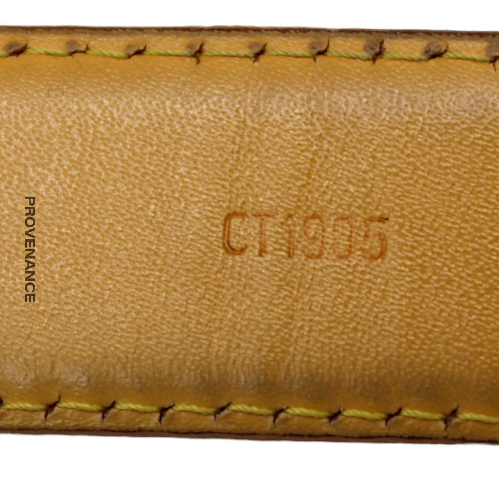 Louis Vuitton Ceinture Belt - Yellow Epi Leather 85/34 - 7