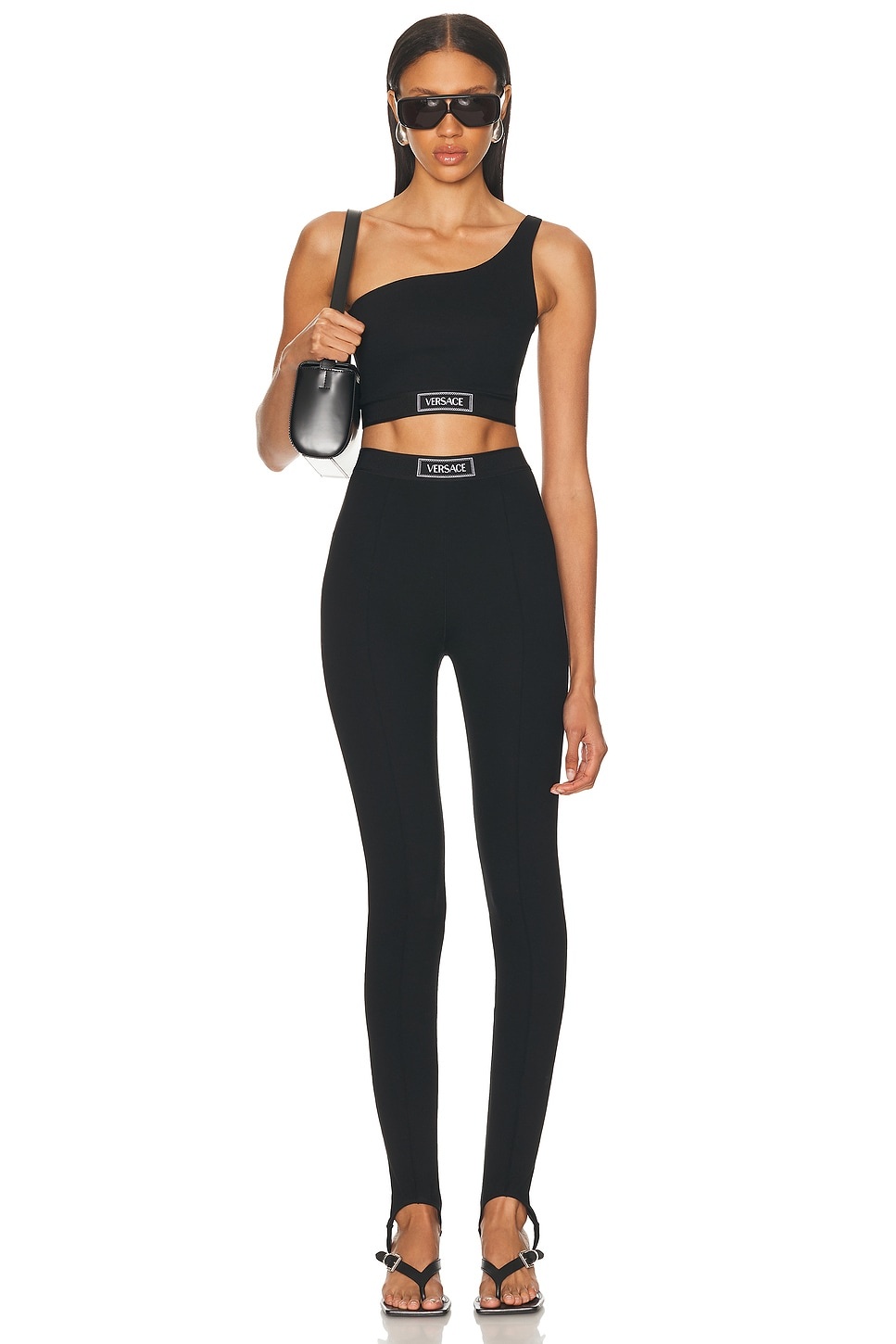 One Shoulder Sports Bra - 5