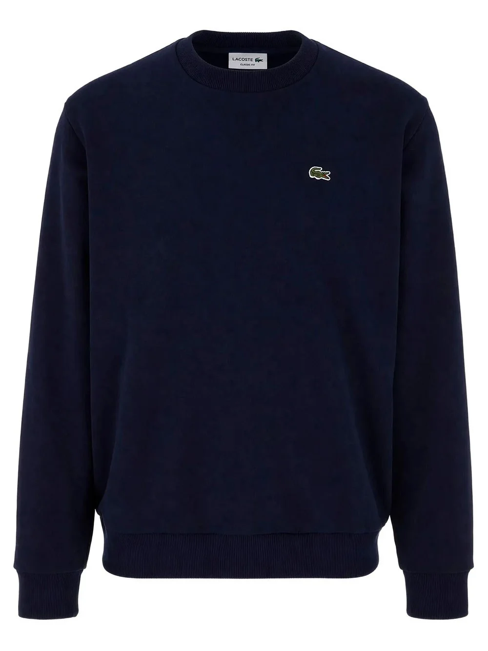crew neck sweatshirt in cotton - 1