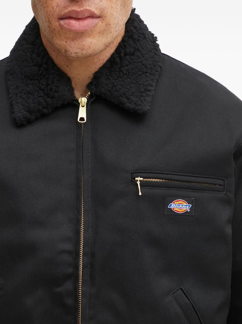 zipped sherpa-collar jacket 4