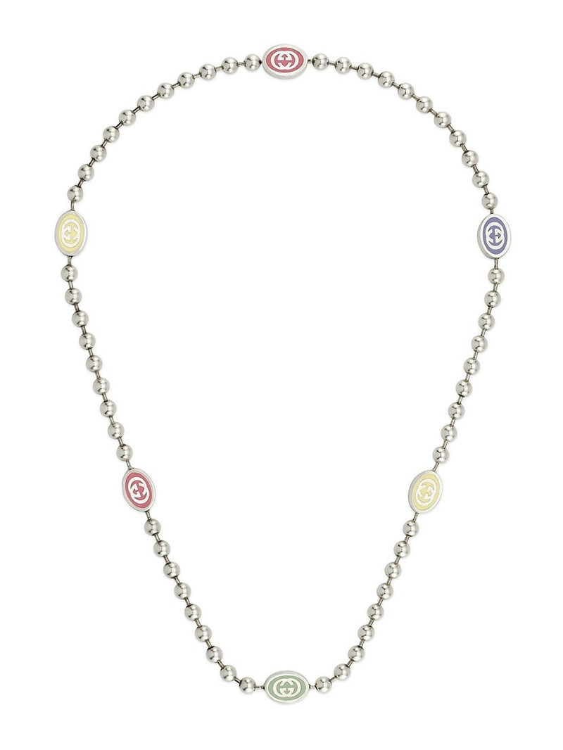 Interlocking G Boule Chain Necklace 1