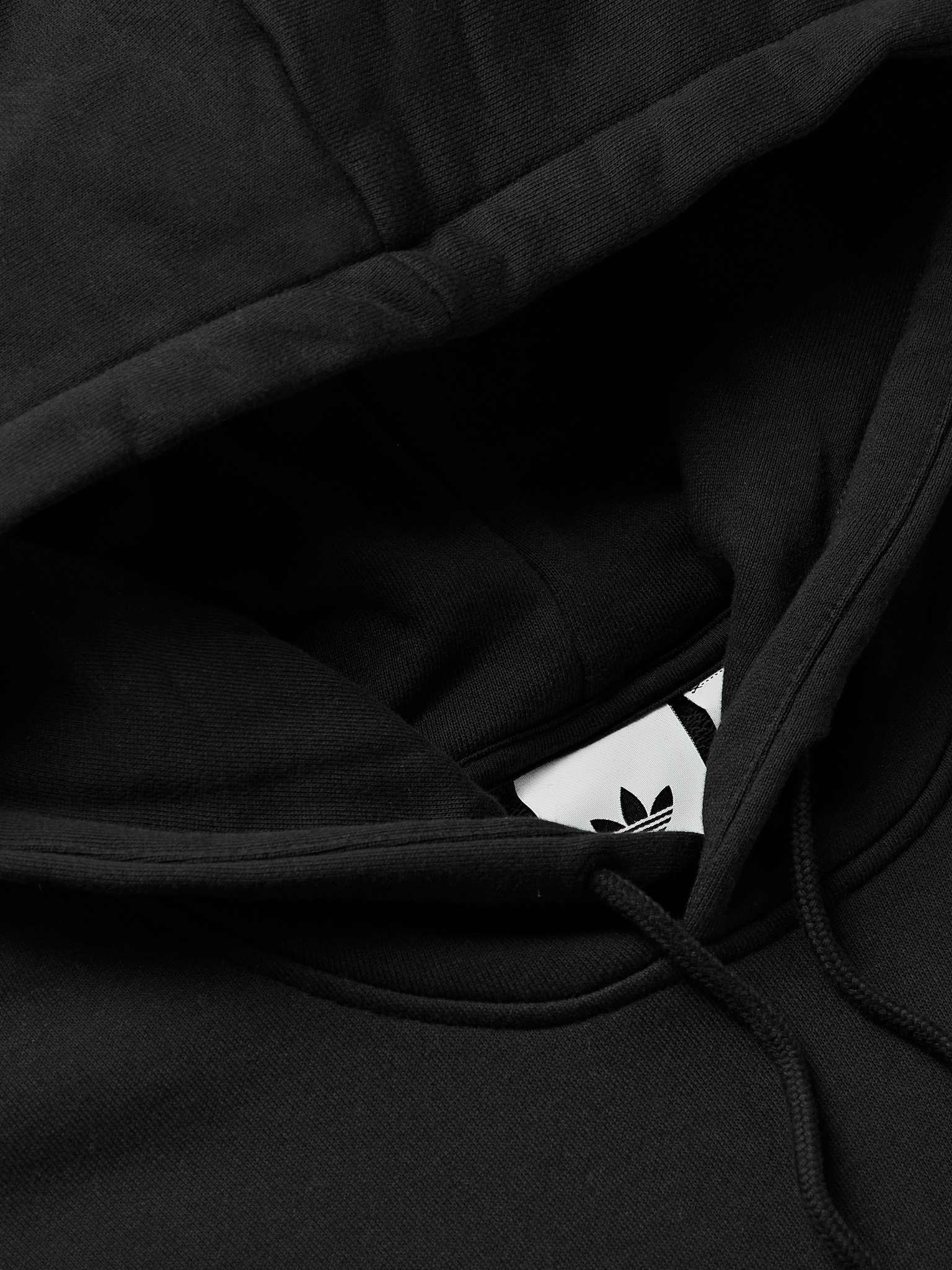 Adicolor Logo-Appliquéd Cotton-Blend Jersey Hoodie - 5