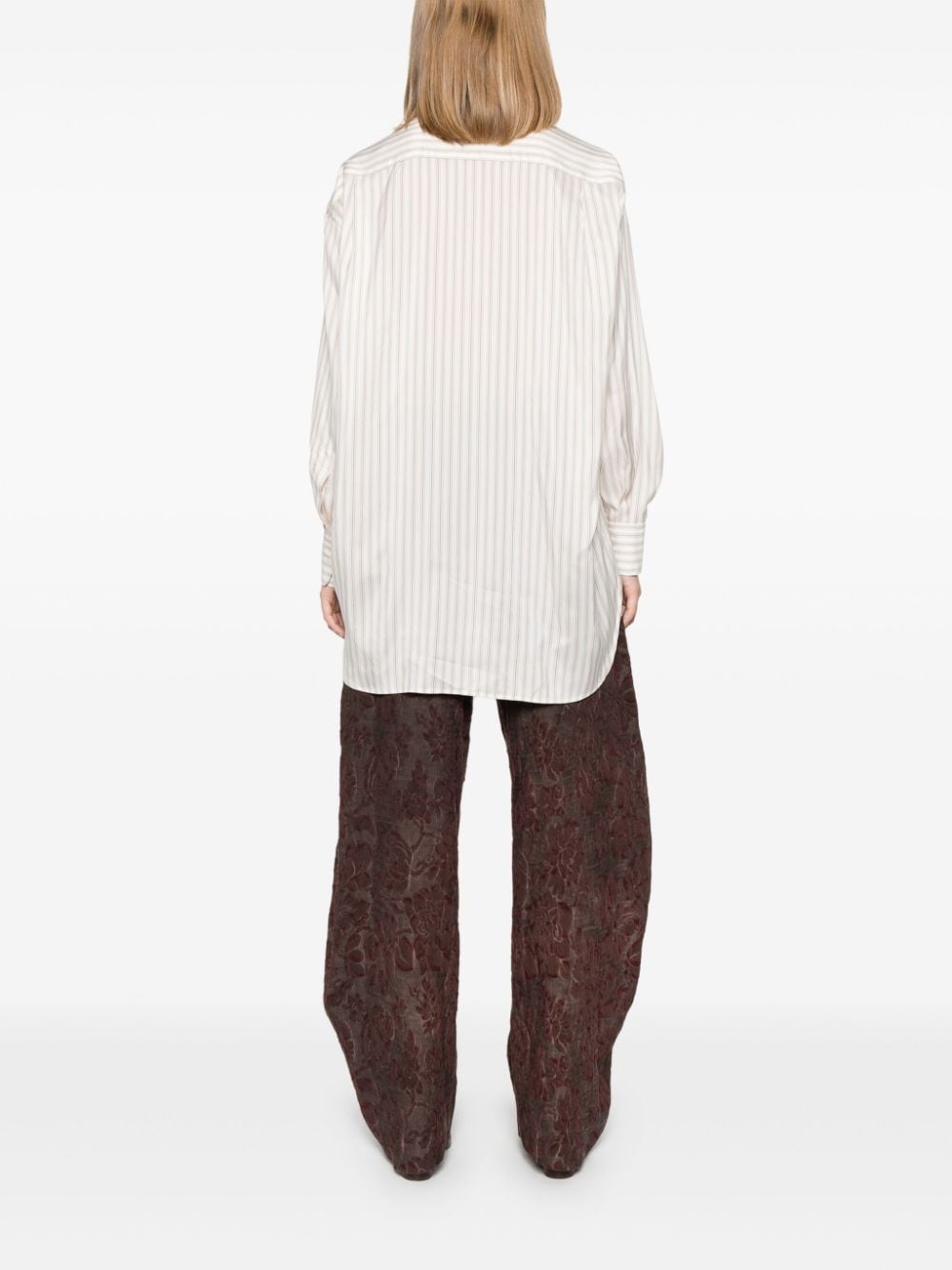 Pegaso-embroidered shirt - 4