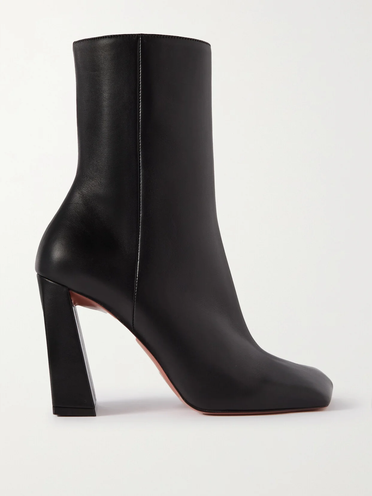 Marine Leather Ankle Boots - 1