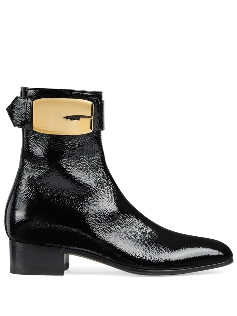 Retro G 35mm leather ankle boots - 1