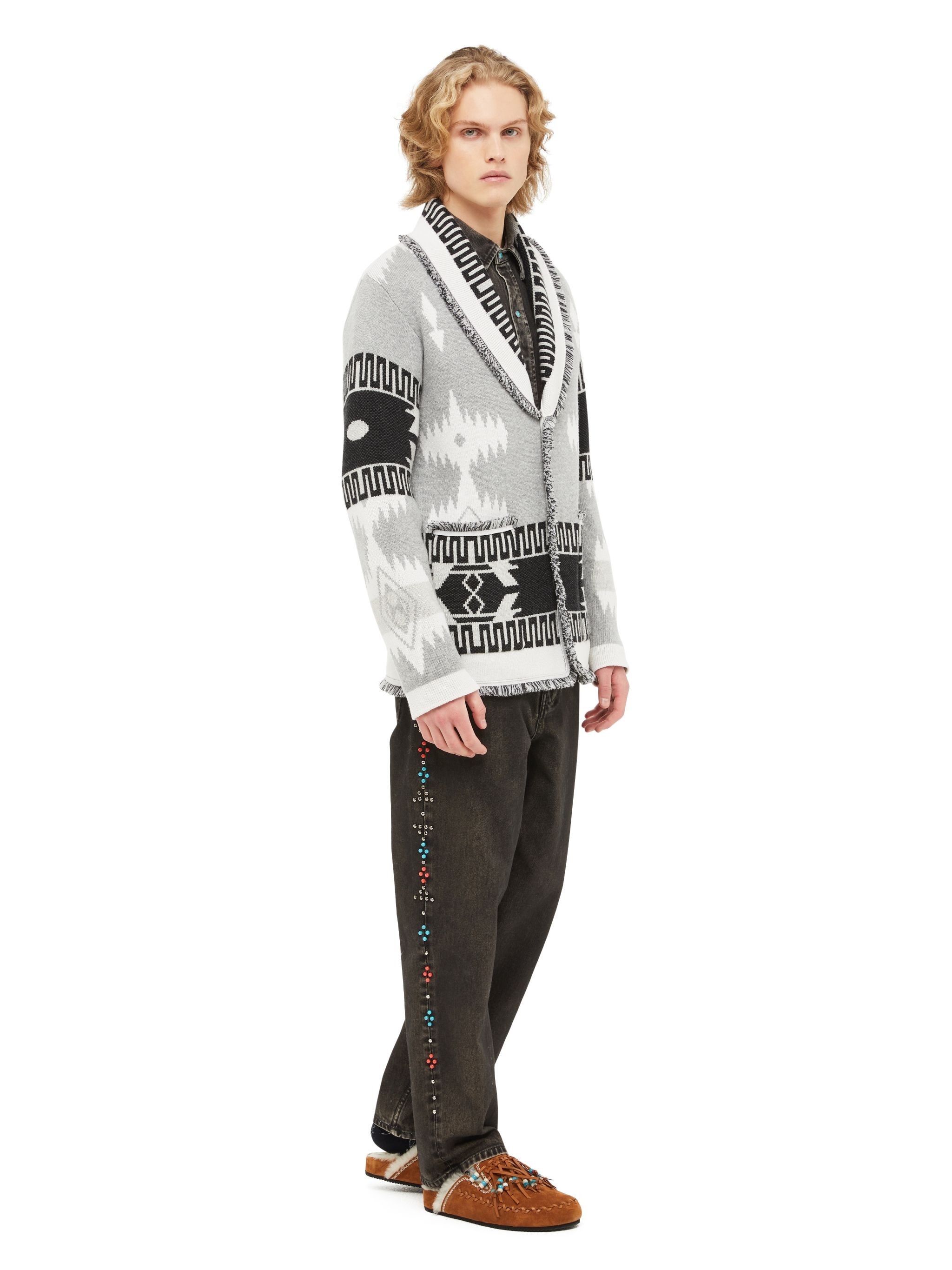Icon Jacquard Cardigan - 5