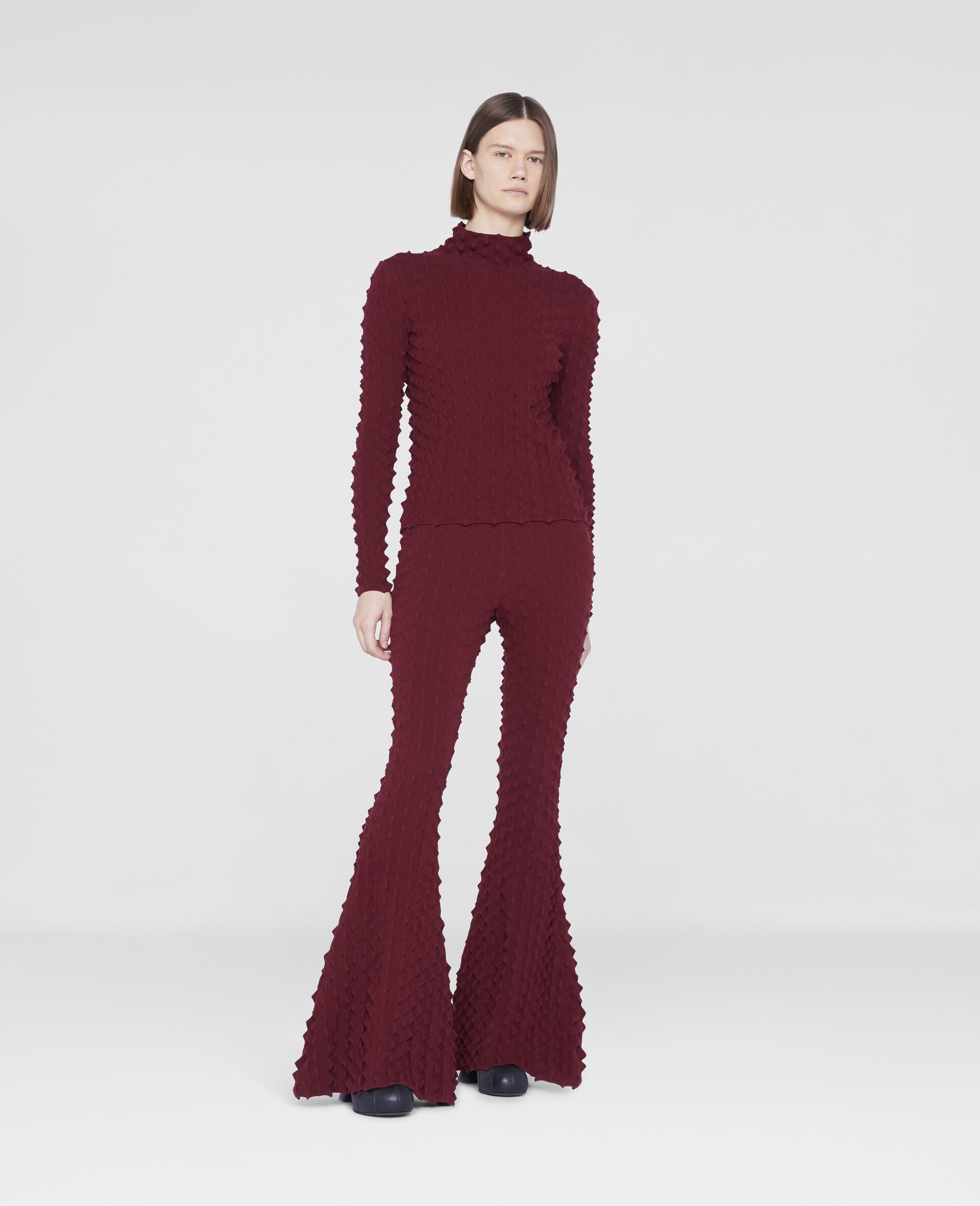 Light Popcorn Turtleneck - 2
