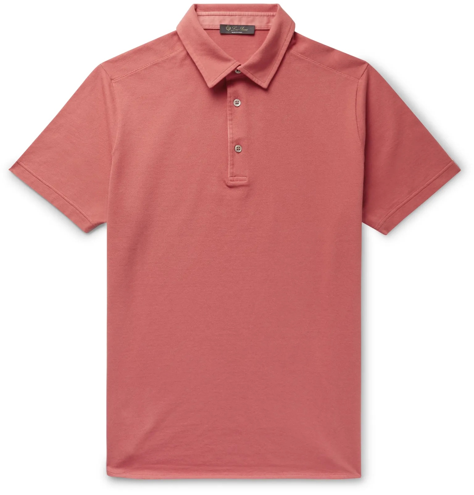 Cotton-Piqué Polo Shirt - 19