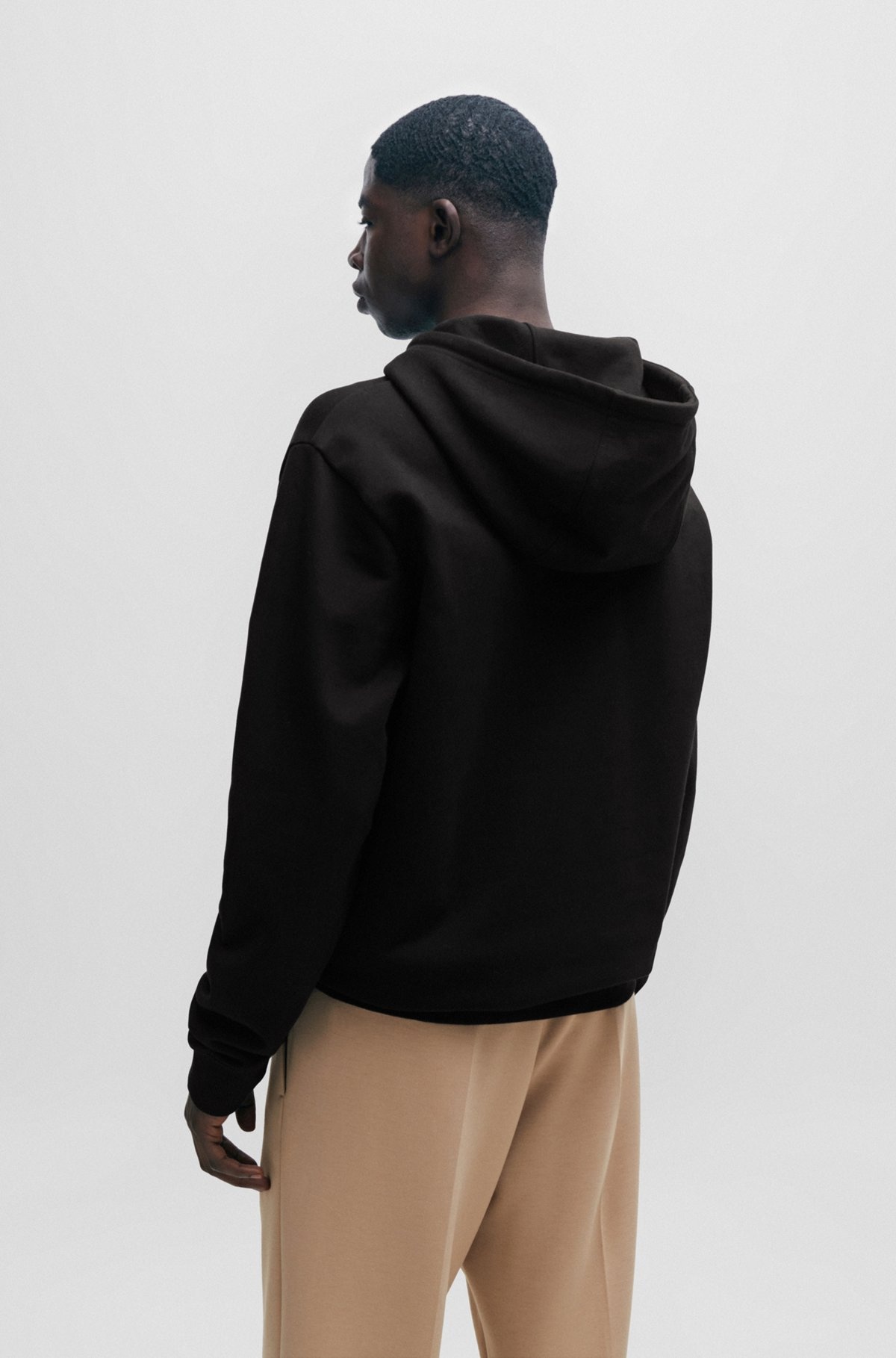 RELAXED-FIT HOODIE IN FRENCH TERRY WITH DOG ARTWORK - 5